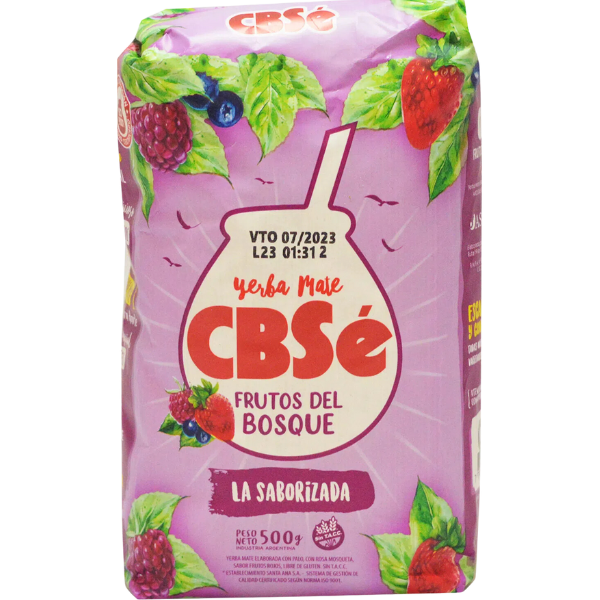 Yerba Mate Frutos del Bosque - 500 g