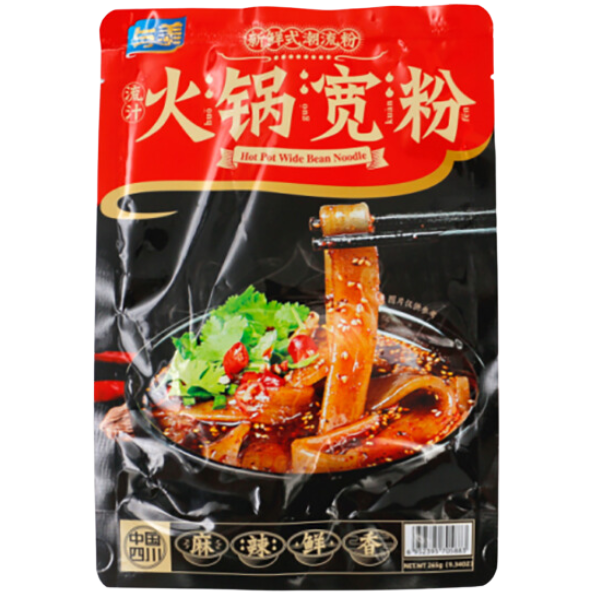 YuMei Hot Pot Bean Noodle Wide - 265 g