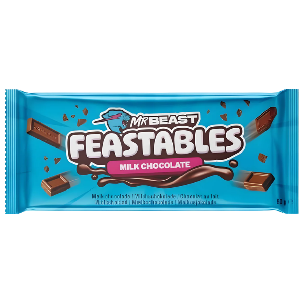 candy Mr Beast Feastables Milk Chocolate – 60 g