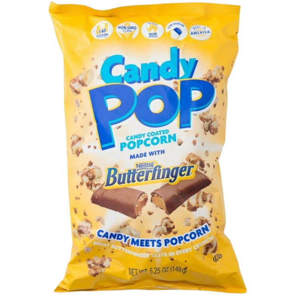 Candy Popcorn Butterfinger - 149 g