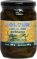 Chile's Poblanos Rajas - 340 g