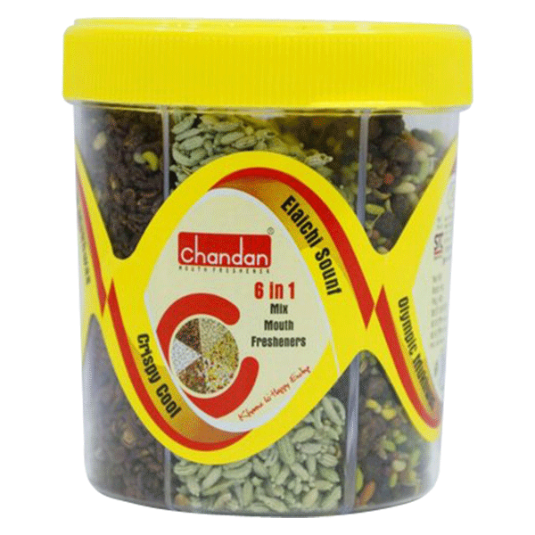 Mukhwas Tin 6 in 1 Chandan - 250 g