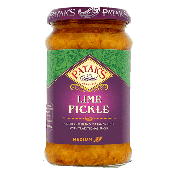 Lime Pickle Mild Patak - 283 g