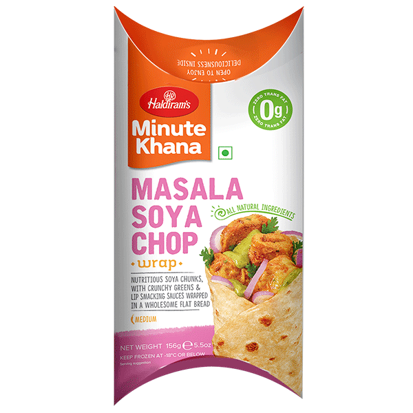 Desi Wrap Soya Chop Frozen