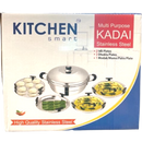 Household Multi Kadai Comby Large 5 Plates