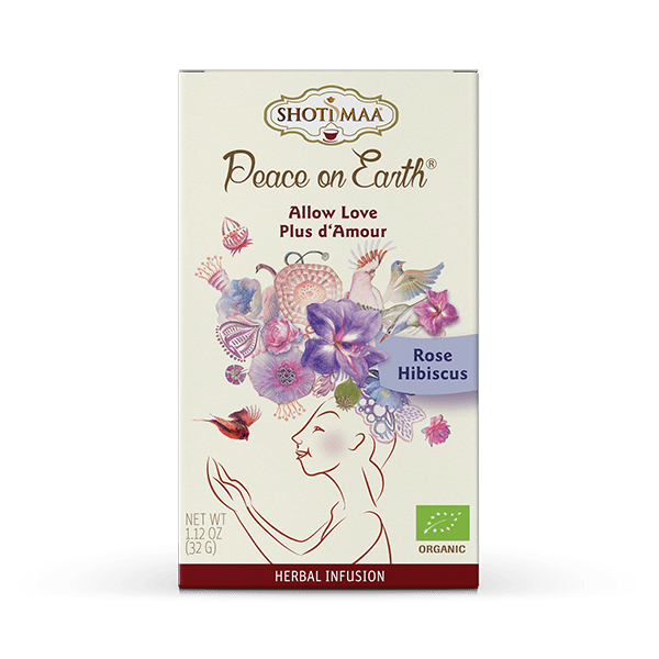 Allow Love - Rose & Hibiscus - 16 teabags - 32 g