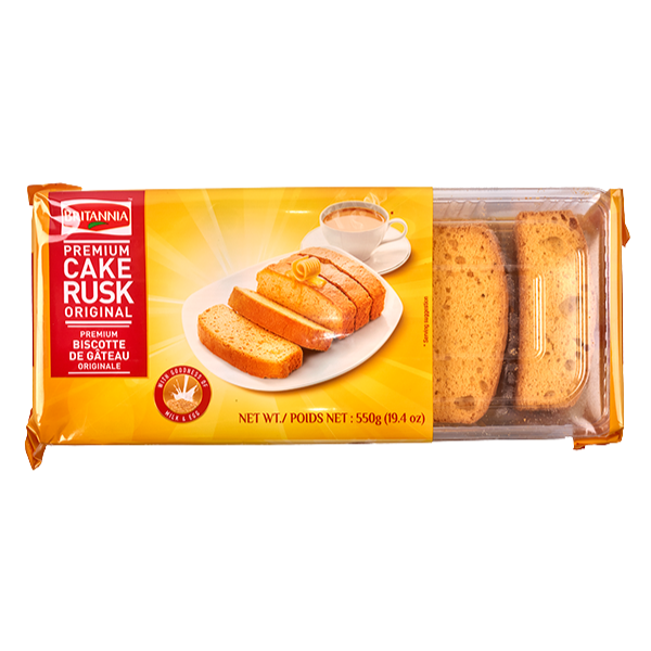 Britannia Cake Rusk - 550 g