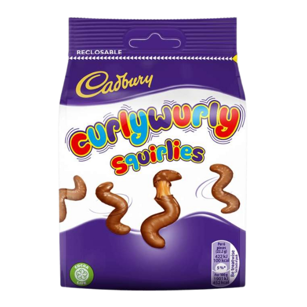 Curly Wurly Squirlies - 85 g