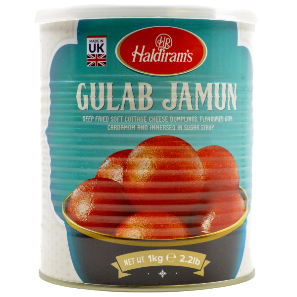 Gulabjamun (12 pcs) in Tin - 1 kg