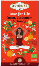 Love for Life (Lebensfroh) - Cocoa, Cardamom & Orange - 16 teabags - 32 g