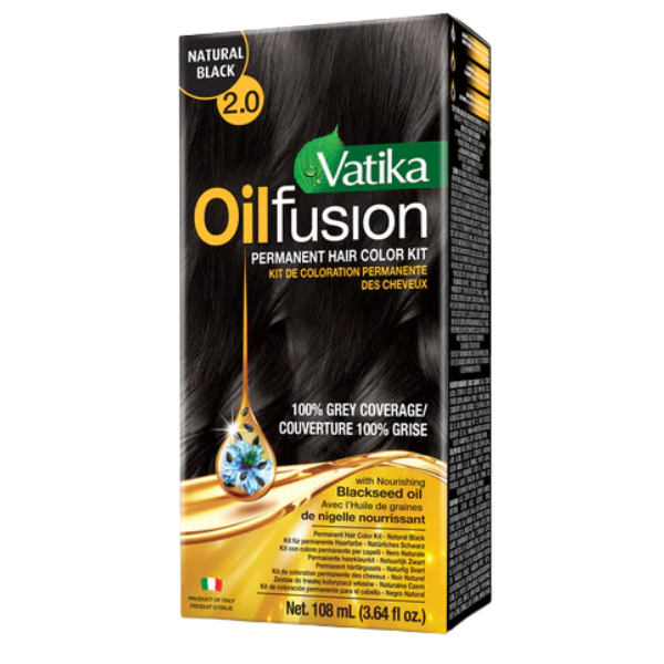 Oil Fusion Natural Black Colour 2.0 - 108 ml