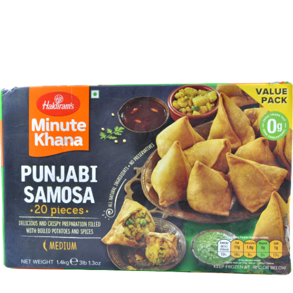 Punjabi Samosa Value Pack Frozen 20 Pcs - 1.4 kg