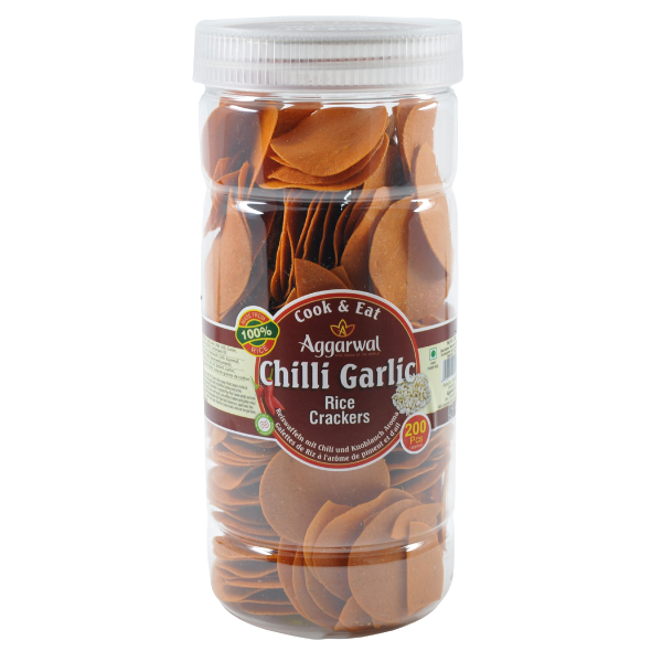 Rice Cracker Chilli & Garlic - 250 g