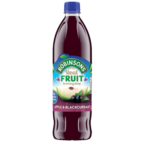 Robinsons Apple & Blackcurrant Squash - 750 ml