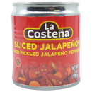 Sliced red Jalapenos - 220 g